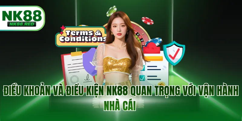 Điều khoản và điều kiện NK88 quan trọng với vận hành nhà cái