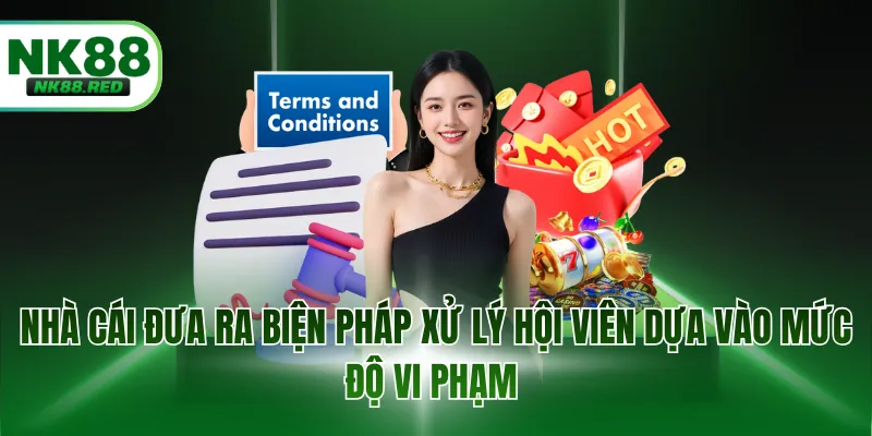 Nhà cái đưa ra biện pháp xử lý hội viên dựa vào mức độ vi phạm